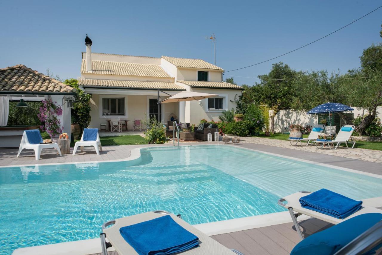 Corfu Villa Linea Línia Dış mekan fotoğraf